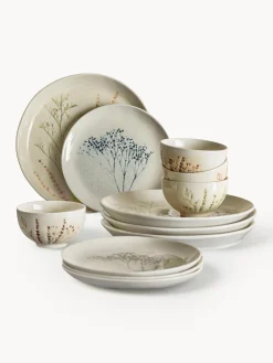 Vajilla artesanal Bea, 4 comensales (12 pzas.)