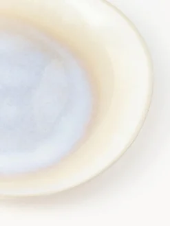 Vajilla artesanal con esmalte reactivo Alcina, 4 comenzales (12 pzas.)