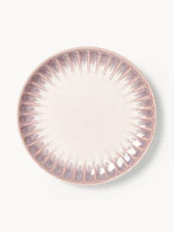 Vajilla artesanal con esmalte reactivo Vinci, 4 comensales (12 pzas)