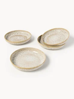 Vajilla artesanal con esmalte reactivo Ethel (12 pzas.)