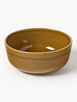 Vajilla artesanal con esmalte reactivo Ethel (12 pzas.)