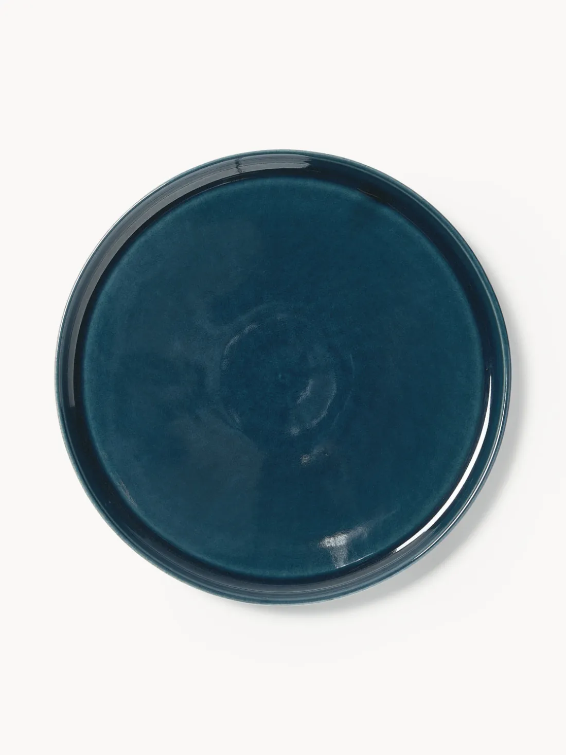 Vajilla artesanal con esmalte reactivo Ethel, 4 comensales (12 pzas.)