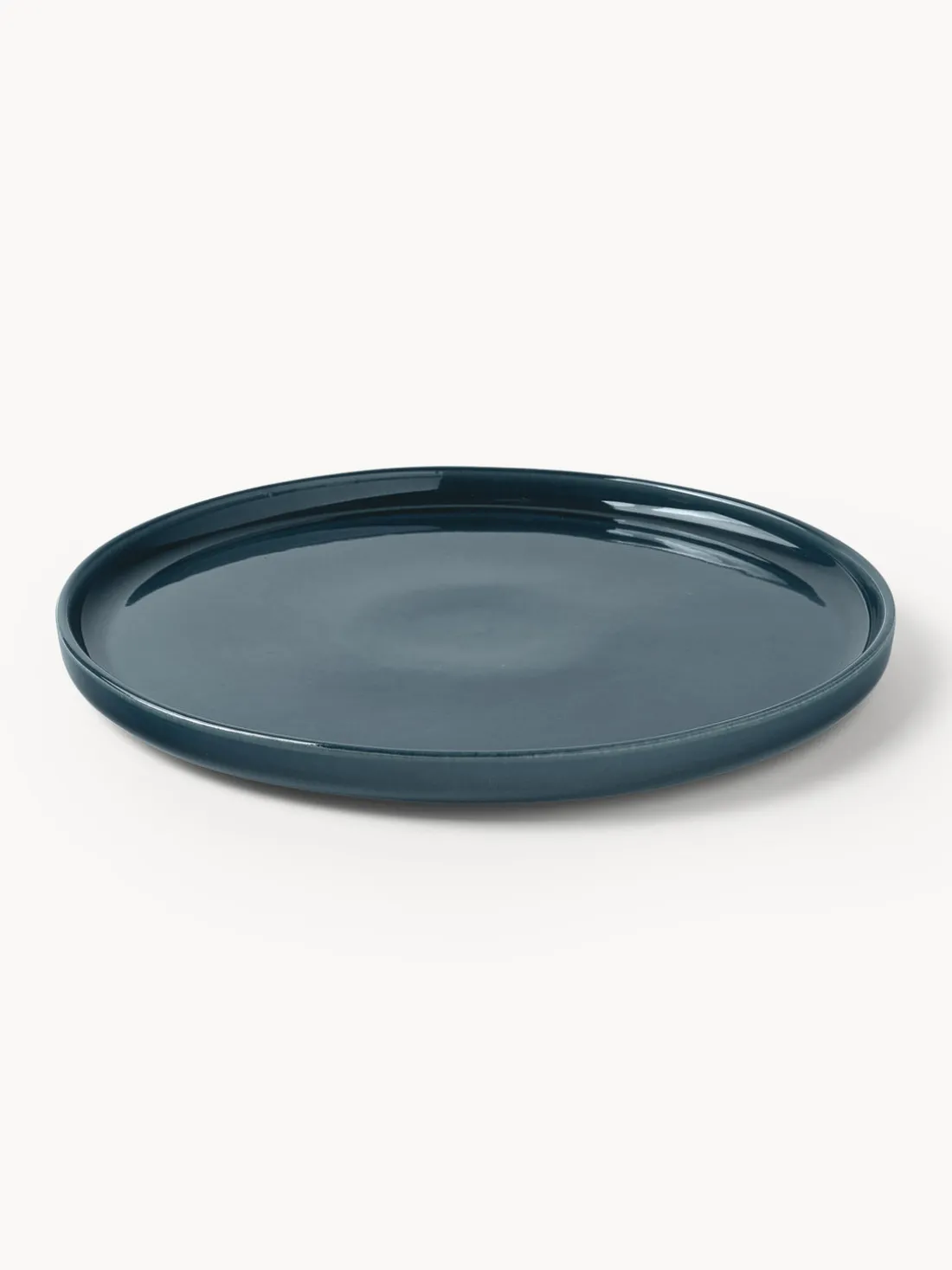 Vajilla artesanal con esmalte reactivo Ethel, 4 comensales (12 pzas.)