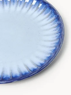 Vajilla artesanal con esmalte reactivo Vinci, 4 comensales (12 pzas)