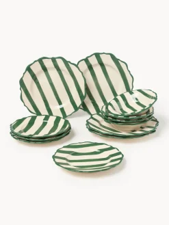 Vajilla artesanal Donald, 4 comensales, 12 pzas.