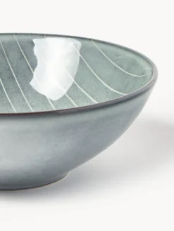 Vajilla artesanal Nordic Sea, 4 comensales (12 pzas.)