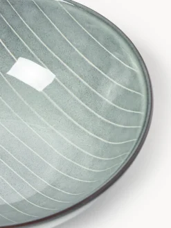 Vajilla artesanal Nordic Sea, 4 comensales (12 pzas.)