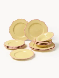 Vajilla Crumble, 4 comensales, 12 pzas.