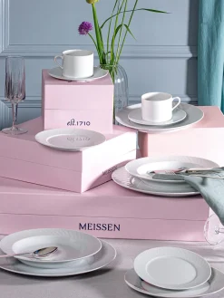 Vajilla de porcelana artesanal No. 41, 2 comensales (12 pzas.)