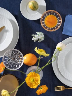 Vajilla de porcelana artesanal No. 41, 2 comensales (12 pzas.)