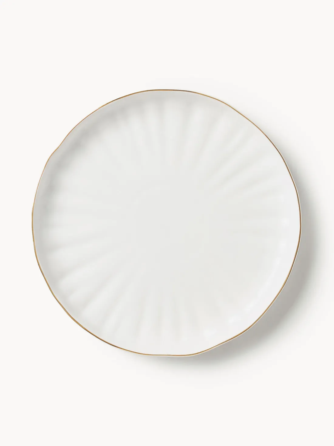 Vajilla de porcelana con relieves Sali, 6 comensales (30 pzas.)