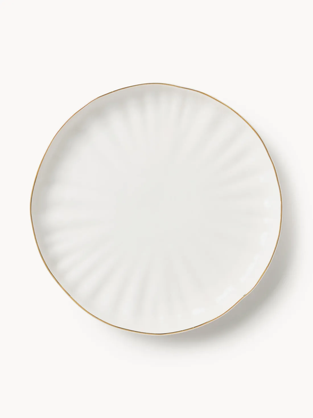 Vajilla de porcelana con relieves Sali, 6 comensales (30 pzas.)