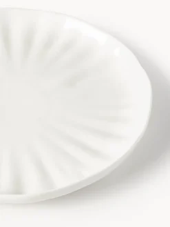 Vajilla de porcelana con relieves Sali, 4 comensales (12 pzas.)