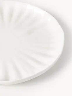 Vajilla de porcelana con relieves Sali, 6 comensales (30 pzas.)