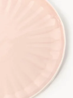 Vajilla de porcelana con relieves Sali, 4 comensales (12 pzas.)