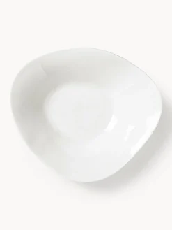 Vajilla de porcelana de forma orgánica Joana, 4 comensales (12 pzas.)