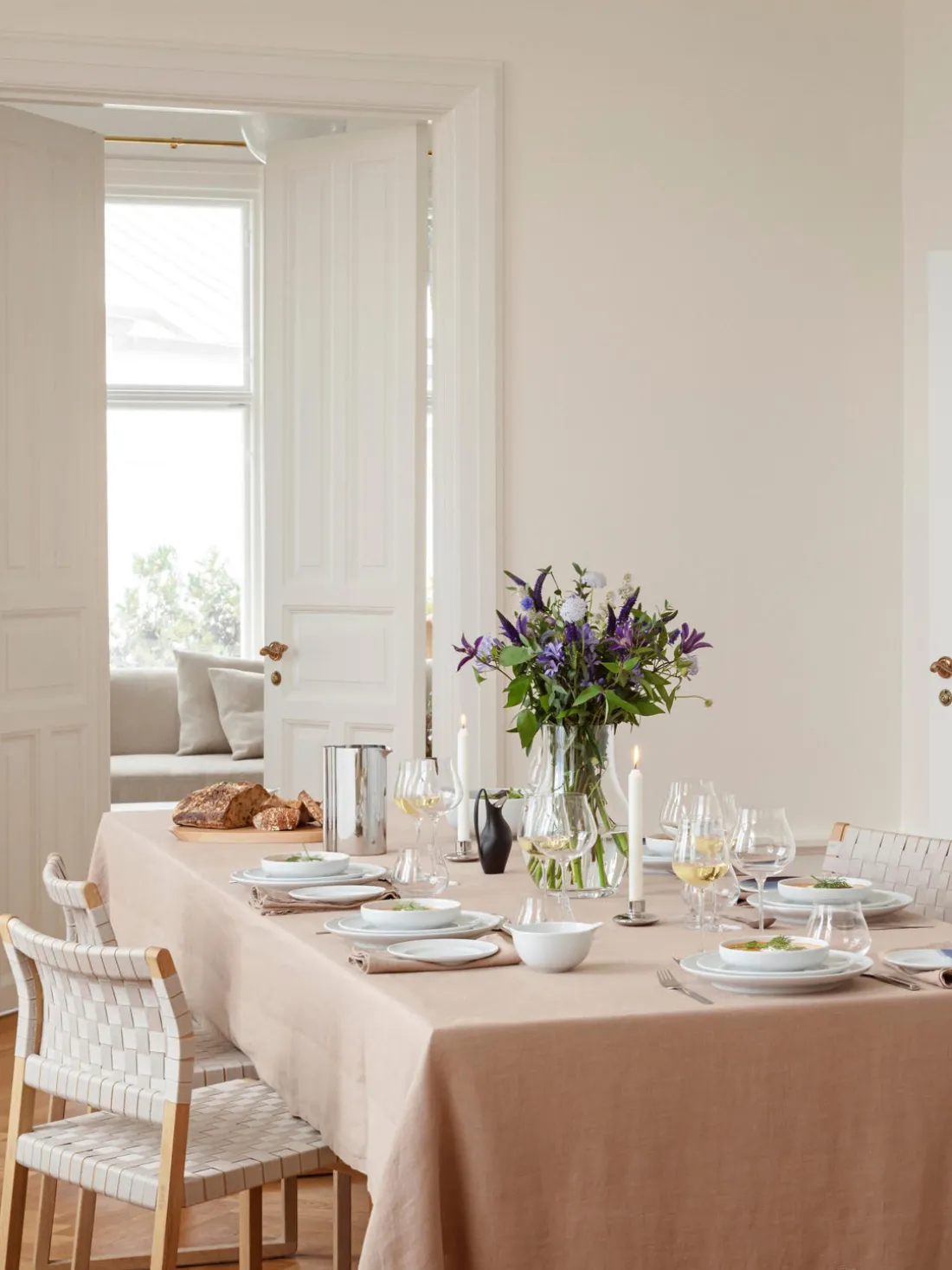 Vajilla de porcelana Koppel, 1 comensal (3 pzas.)