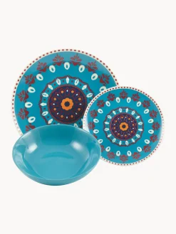 Vajilla de porcelana Shiraz, 6 comensales (18 pzas.)