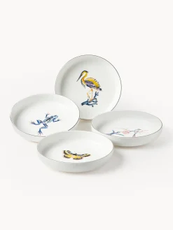 Vajilla Flamboyant, 4 comensales (12 pzas.)