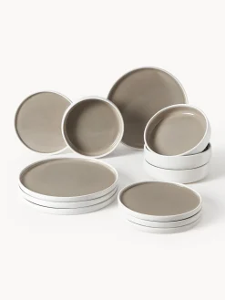 Vajilla Ginger, 4 comensales (12 pzas.)