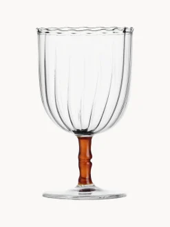 Vaso de agua artesanal Rivioli