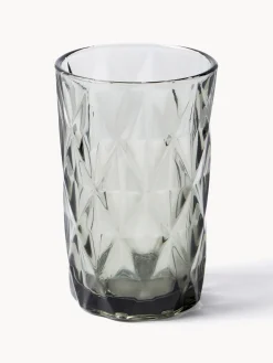 Vasos altos con relieves Colorado, 4 uds.