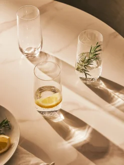 Vasos altos de cristal Revolution, 6 uds.