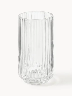 Vasos altos soplados Aleo, 4 uds.