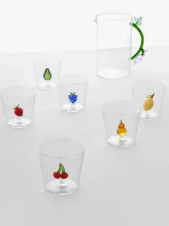 Vasos artesanales Strawberry, 2 uds.