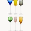Vasos chupito soplados Lyngby, 6 uds.