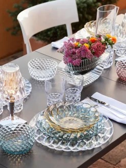 Vasos con relieves Jellies, 4 uds.