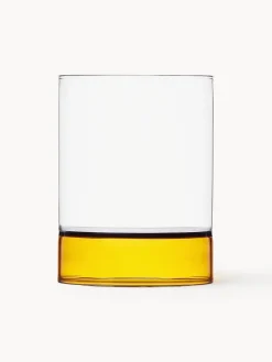 Vasos de agua artesanales Bamboo Groove, 2 uds.