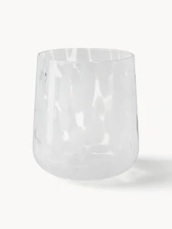 Vasos de agua artesanales con estampado de lunares Oakley, 4 uds.