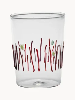 Vasos de agua artesanales Quattro Stagioni, 4 uds.