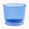Vasos de agua artesanales de vidrio borosilicato Dew, 2 uds.