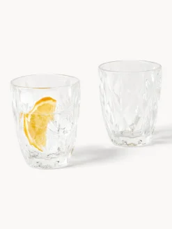 Vasos de agua con relieve Colorado, 4 uds.