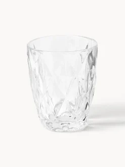 Vasos de agua con relieve Colorado, 4 uds.