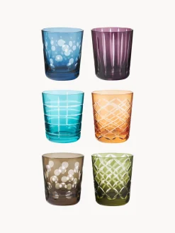 Vasos de agua Cuttings, 6 pzas.