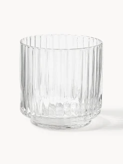 Vasos de agua soplados Aleo, 4 uds.