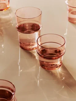 Vasos de agua soplados Boya, 2 uds.