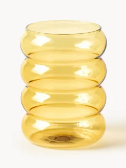 Vasos de agua soplados Bubbly, 4 uds.