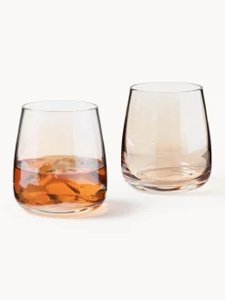 Vasos de agua soplados Ellery, 4 uds.