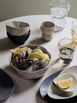 Vasos de agua soplados Limfjord, 4 uds.