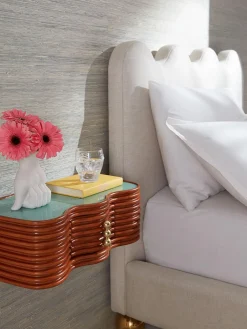 Vasos de agua soplados Oculus, 4 uds.