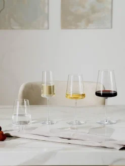 Vasos de cristal en forma de cono Power, 6 uds.