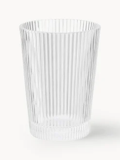 Vasos de vidrio Pilastro, 6 uds.