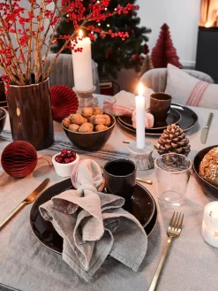 Vasos de vidrio soplado con burbujas Bubble, 4 uds.