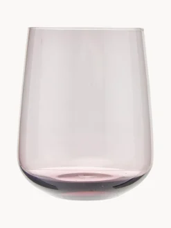 Vasos de vidrio soplado Desiguale, 6 uds., tamaños y colores diferentes