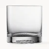 Vasos old fashioned de cristal Echo, 4 uds.