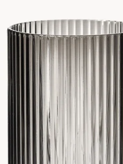 Vasos pequeños soplados con relieves Ripple, 4 uds.